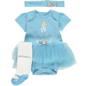 DISNEY PRINCESS Cinderella 3pc Romper Set