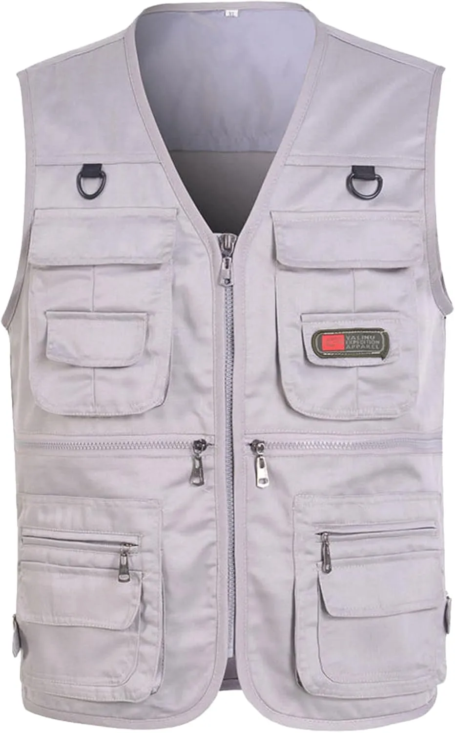 Fishing Vests for Men Casual Breatheable Sleeveless Multi Pockets Jacket Outdoor Hunting Travel Cargo Waistcoat Gilet