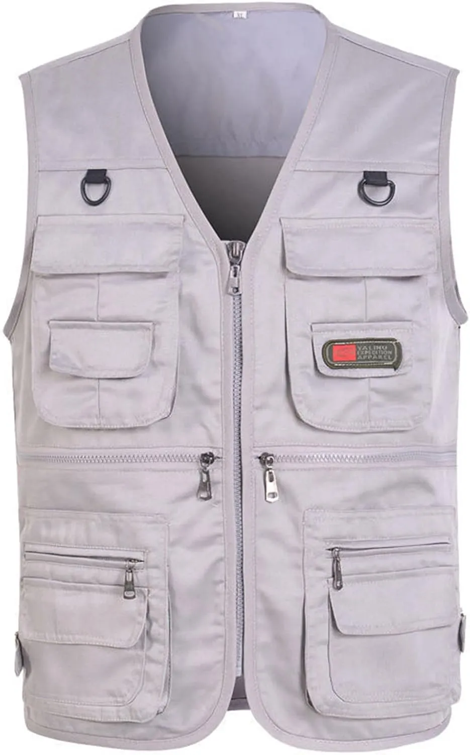 Fishing Vests for Men Casual Breatheable Sleeveless Multi Pockets Jacket Outdoor Hunting Travel Cargo Waistcoat Gilet