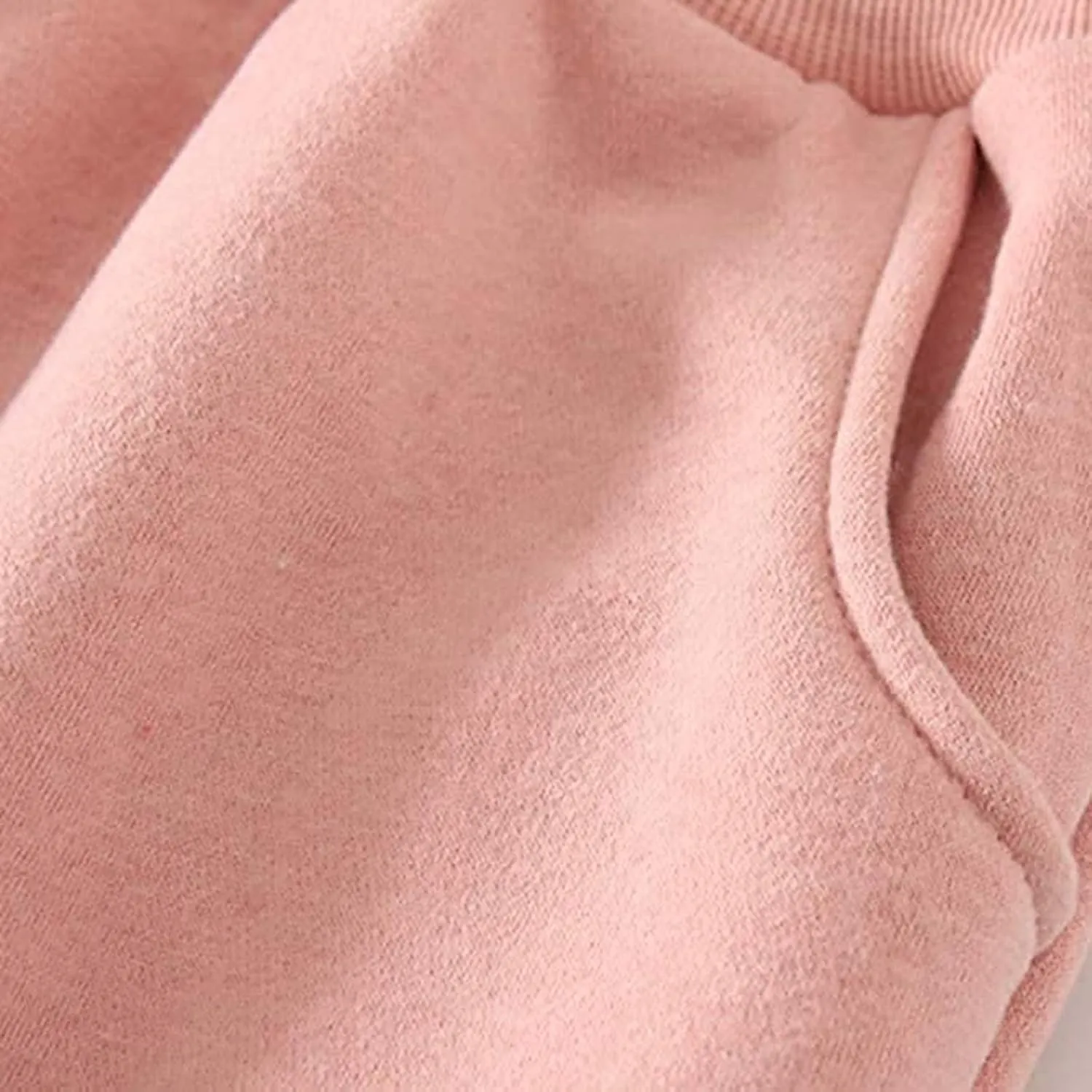 Fleece Lined Pants Women Plus Size Winter Sweat Pants Warm Thick Joggers Elastic Waist Sweatpants with Drawstring