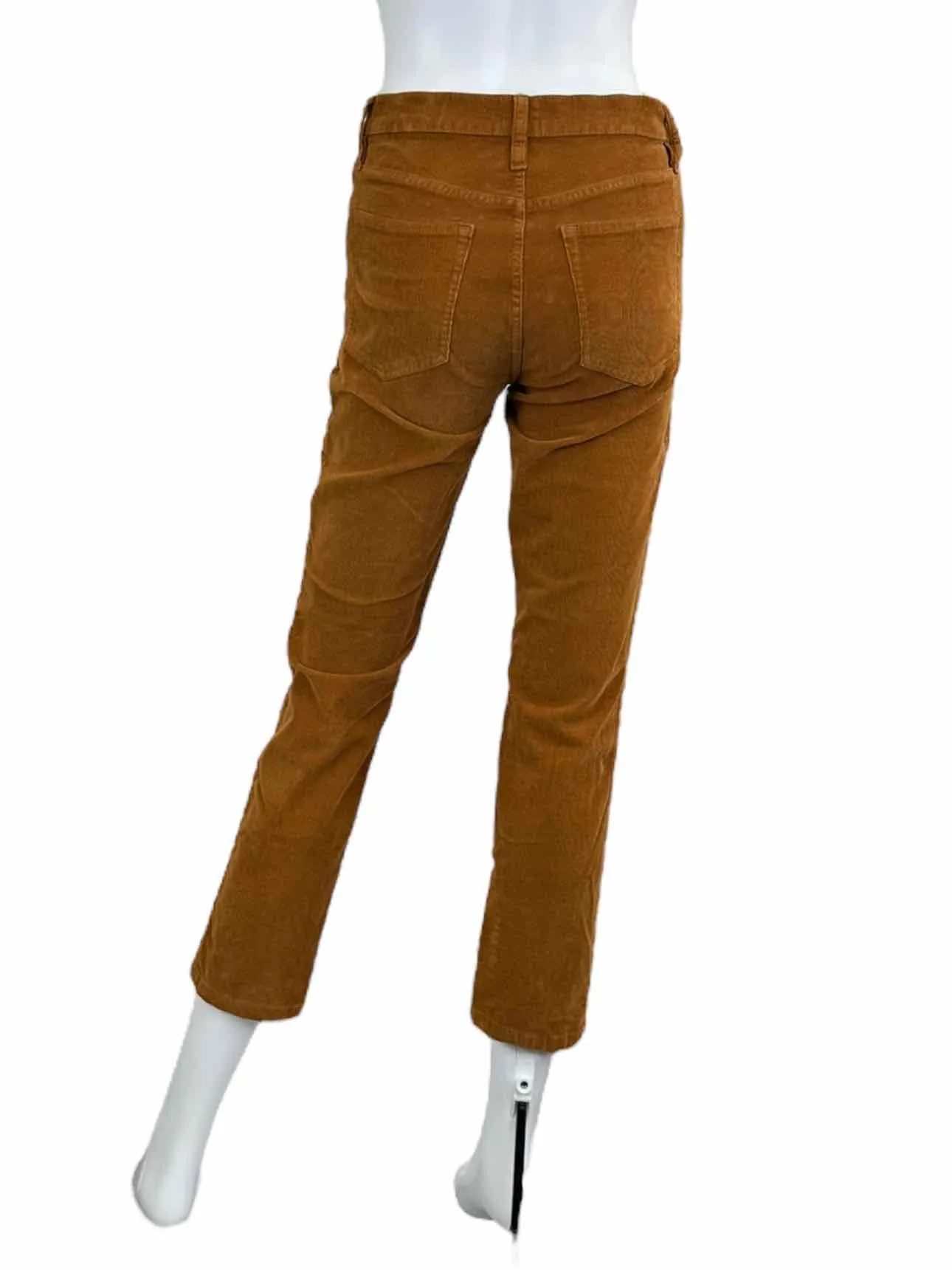 J. Crew Camel Cropped Corduroy Pants Size 26