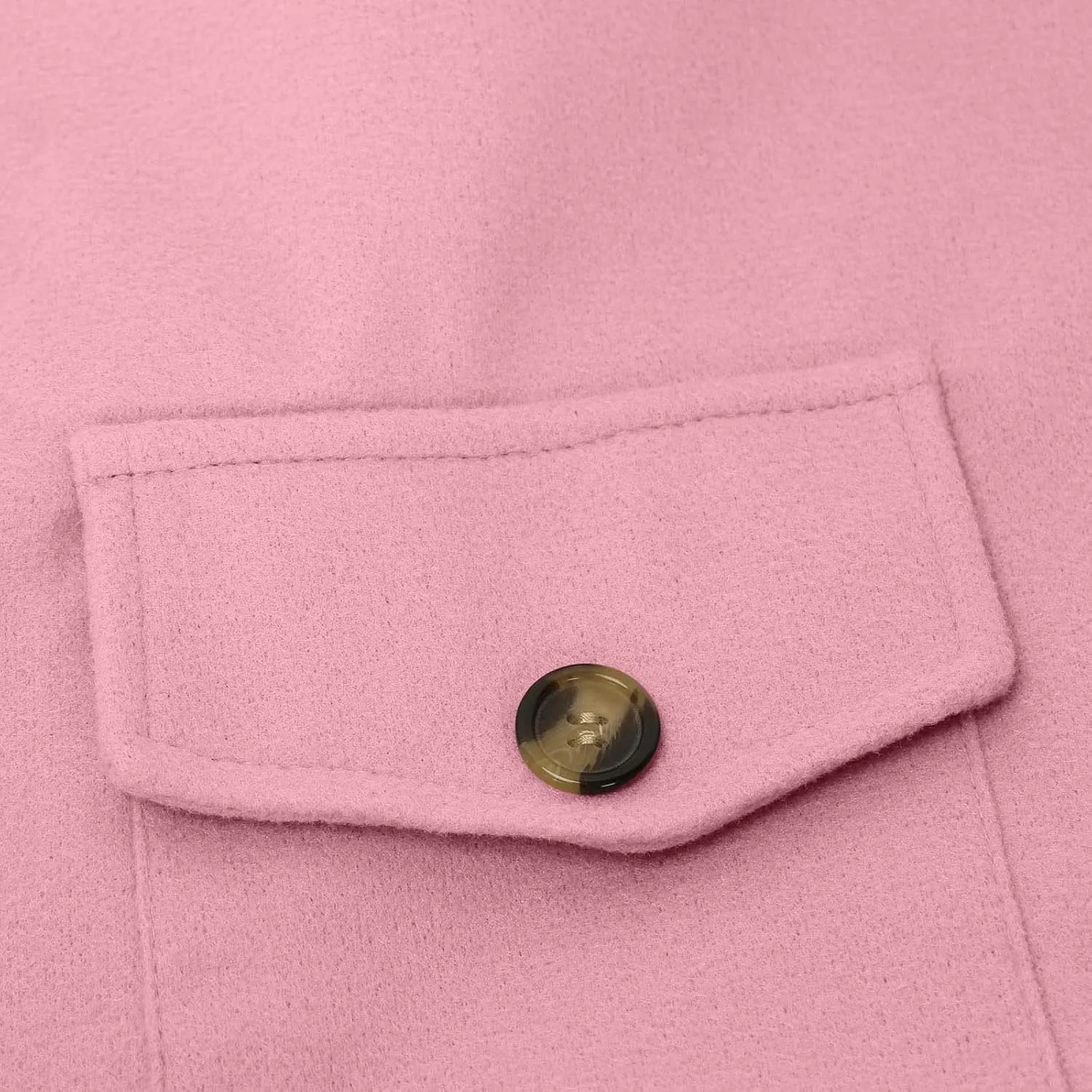 Winter Coats for Women Wool Blend Jackets Mid Long Pea Coat Long Sleeve Button Down Casual Shackets Jackets Outerwear