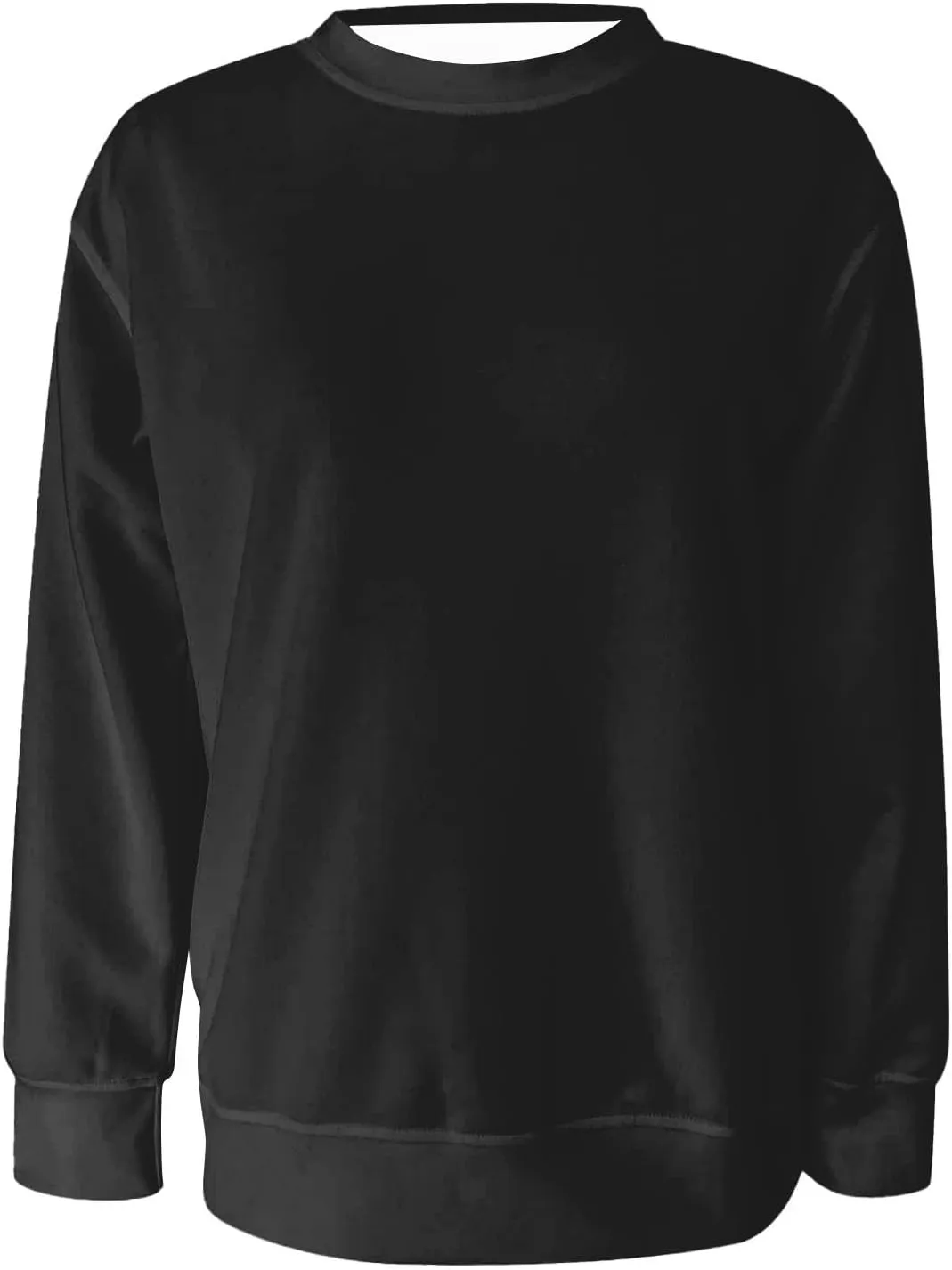 Womens Crewneck Oversized Sweatshirt Casual Long Sleeve Pullover Tops Fashion 2024 Outfits Y2k Clothes